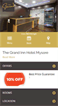 Mobile Screenshot of grandinnmysore.com